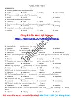 PART 5    WORD FORMS image marked image marked 