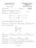 de thi thu toan thpt qg 2020 lan 1 truong thpt hau loc 4 thanh hoa 