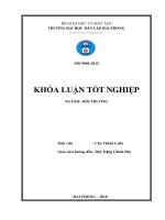 Đồ án tốt nghiệp ngành kỹ thuật môi trường  áp dụng mô hình quản lý các hệ sinh thái biển dựa vào cộng đồng ở vịnh hạ long 