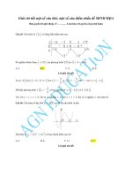 GIẢI CHI TIẾT PHÂN KHÚC 9+ đề MINH họa bộ 