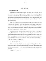 Xây dựng chiến lược kinh doanh và triển khai chiến lược kinh doanh của công ty TNHH vận tải và thương mại trường thành (2) 