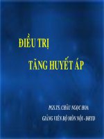 điều trị tăng huyết áp người lớn