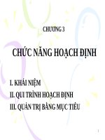 Bài giảng quản trị học chương 3   nguyễn đại lương 
