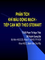 Phân tích khí máu động mạch    tiếp cận mới theo stewart