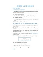 Chủ đề  Câu bị động trong tiếng anh ( có bài tập)