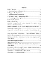 Kiểu nhân vật thị dân trong sáng tác của Vũ Trọng Phụng năm 1936