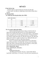 tiếp cận chẩn đoán bệnh nhân mờ mắt