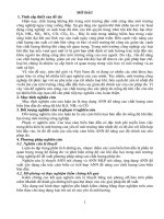 Tóm tắt luận án tiến sĩ  nghiên cứu nâng cao chất lượng đo nồng độ khí độc hại trong môi trường công nghiệp dùng mạng nơ ron 