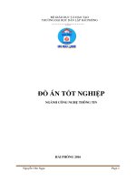 Đồ án tốt nghiệp ngành công nghệ thông tin  xây dựng ứng dụng hỗ trợ giao tiếp trực tuyến hội nghị 