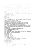 câu hỏi trắc nghiệm môn luật thương mại có đáp án