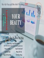 Kế hoạch kinh doanh thương mại điện tử - Học viện Công nghệ Bưu chính Viễn thông