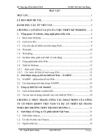 Báo cáo thực tập Đề tài thiết kế Web