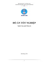Đồ án tốt nghiệp ngành công nghệ thông tin  xây dựng hệ thống quản lý dinh dưỡng trong trường bán trú 