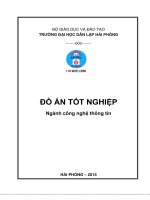 Đồ án tốt nghiệp ngành công nghệ thông tin  xây dựng chương trình quản lý nhập và bán hàng cho cửa hàng giầy chuẩn 68 
