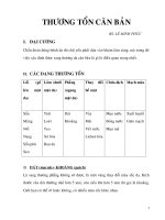 CÁC THƯƠNG TỔN DA CĂN BẢN , ĐH Y DƯỢC TP HCM