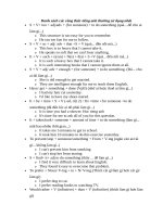 Danh sách các công thức tiếng anh thường sử dụng nhất