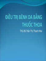 thuốc thoa trong bệnh da , ĐH Y DƯỢC TP HCM