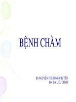 CHÀM DA , ĐH Y DƯỢC TP HCM