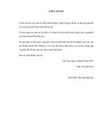 Luận Văn Thiết kế hệ thống năng lượng Mặt Trời trên mặt nước