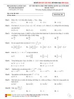 ĐỀ 11 SÁCH 20 đề THAM KHẢO 2020 