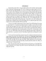 Báo cáo kiến tập công chứng HP2-CC2: Quy định về giao kết hợp đồng trong Bộ luật dân sự năm 2015