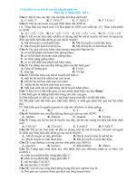 cơ chế di truyền cấp độ phân tử đề 2 nhận biết