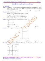 Chuyên đề biểu diễn một số phức