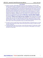 Tuyển tập lý thuyết vật lý 12 chương 7 hạt nhân nguyên tử, sự phóng xạ