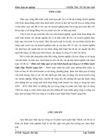 Phân tích hiệu quả sử vốn kinh doanh tại Công ty Cổ Phần Gạch Ngói Hợp Thành Lạng Sơn