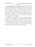 Kế toán tập hợp chi phí xây lắp và tính giá thành công trình tại Công Ty Cố Phần Lắp Máy Điện Nước Và Xây Dựng