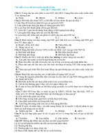 cơ chế di truyền cấp độ tế bào đề 2 nhận biết