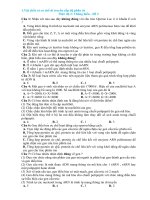 cơ chế di truyền cấp độ phân tử đề 1 vận dụng