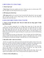 để cương tâm lý học