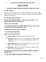 Bài toán quỹ tích hình học 9