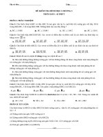 Ôn tập hình học 11 chương 3