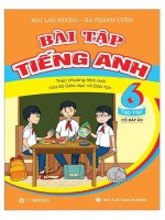 Bài tập tiếng anh 6   tập 2 (mai lan hương   hà thanh uyên)