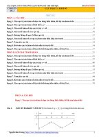 Chuyên đề 2  cực trị của hàm số (có đáp án chi tiết )