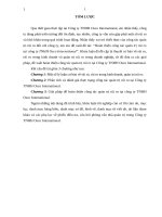 Hoàn thiện công tác quản trị rủi ro tại công ty TNHH Osco International MỚI NHẤT