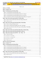 Chuyên đề 23  phương trình đường thẳng và một số bài toán liên quan