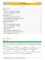 Chuyên đề 6  góc và khoảng cách (có đáp án chi tiết)