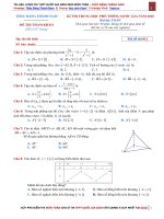 10 hướng dẫn giải chi tiết đề thi thử chuẩn cấu trúc thi THPT quốc gia 2020 môn toán đề số 11