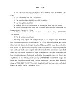 Hoạch định chiến lược kinh doanh  cho công ty TNHH TD TECH VINA