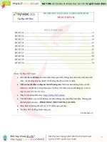 bộ đề thi THPTQG 8 điểm môn sinh 21 30