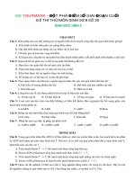 đề thi thử THPTQG môn sinh đề 05