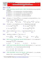 Chuyên đề đạo hàm bằng định nghĩa