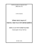 Tính chất đạo lý trong thơ nguyễn bỉnh khiêm 