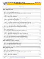 Chuyên đề 12 phương trình mũ, phương trình logarit (có đáp án chi tiết)