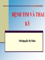 bệnh nội khoa và thai kỳ , Đ H Y DƯỢC TP HCM