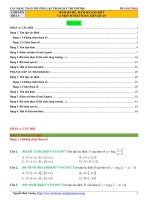 Chuyên đề 11 hàm số mũ, hàm số logarit và một số bài toán liên quan