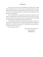 Hoàn thiện hoạch định chiến lược phát triển thị trường tại công ty Cổ phần Kính KALA